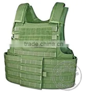 Multi-function Tactical Vest with nylon fabric with ISO and SGS Standard