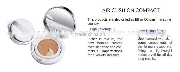 Waterproof BB cream beeswax best cushion foundation makeup case for oily skin