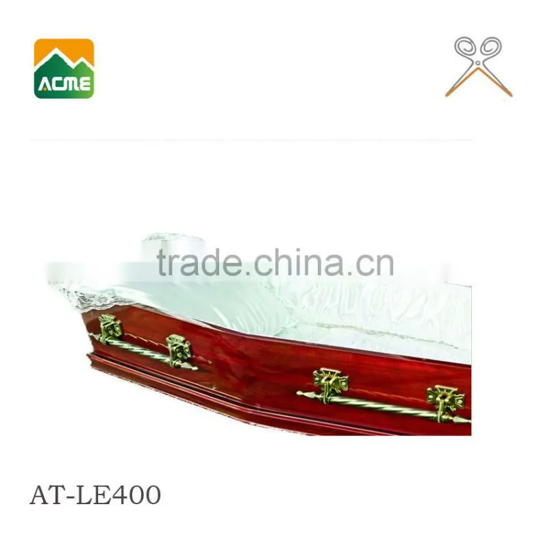 AT-LE400 good quality cheap price polyester coffin lining factory