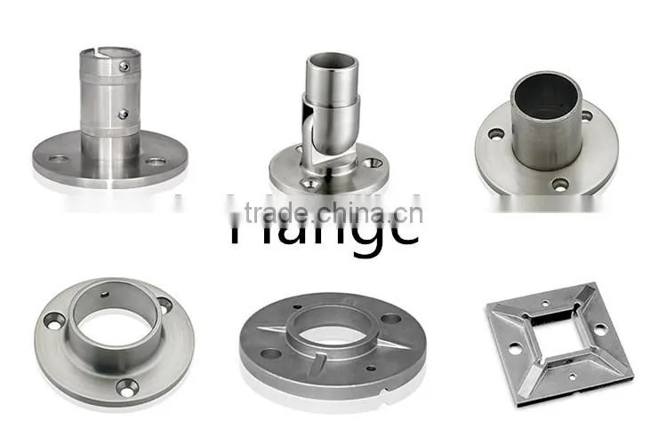 SS/Stainless square Bracket for square tube inox handrail bracket