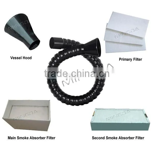 Made in China Factory MD3101A digital display fume extractor / ESD smoke absorber /laser smoke filter