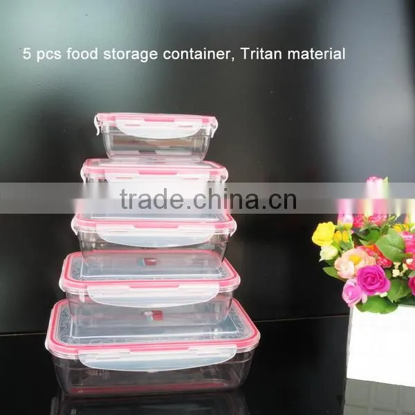 2015 NEWEST Food grade Plastic food container, Wholesale food storage container