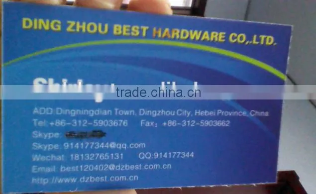BWG9X2.5" roofing nail