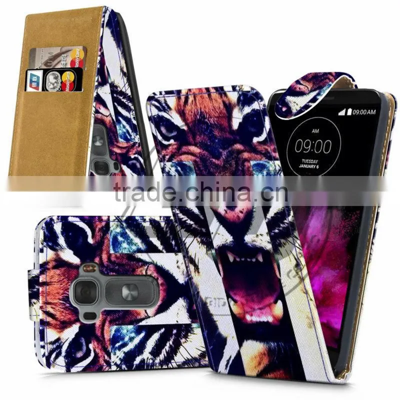 For LG G Flex 2 High Quality Print Flip PU Leather Case Cover Moible Phone Case