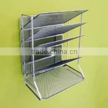 6-Trays Mesh Office Files Organizer