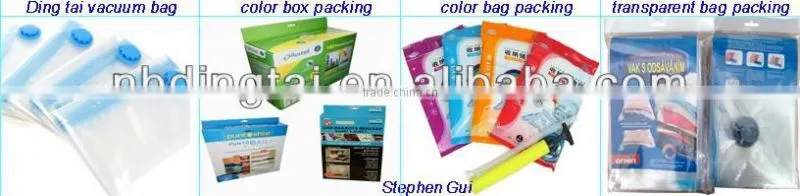 hand rolled vacuum travel bag