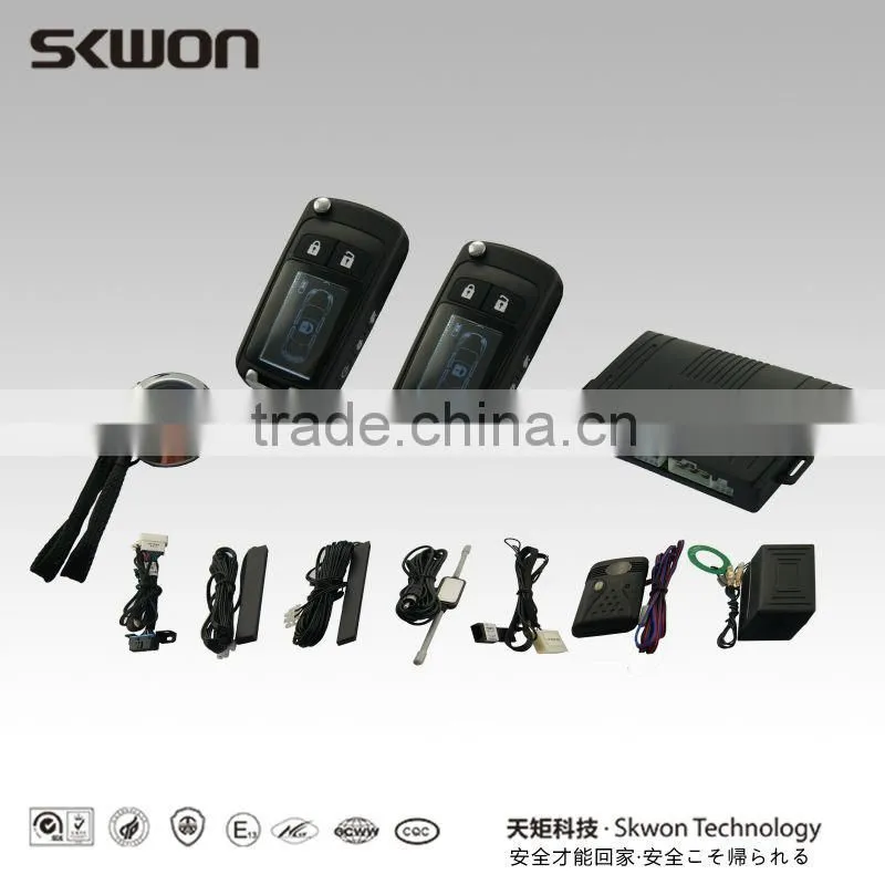 2015 newest factory price Guangzhou Aodelin OBD two-way smart start key