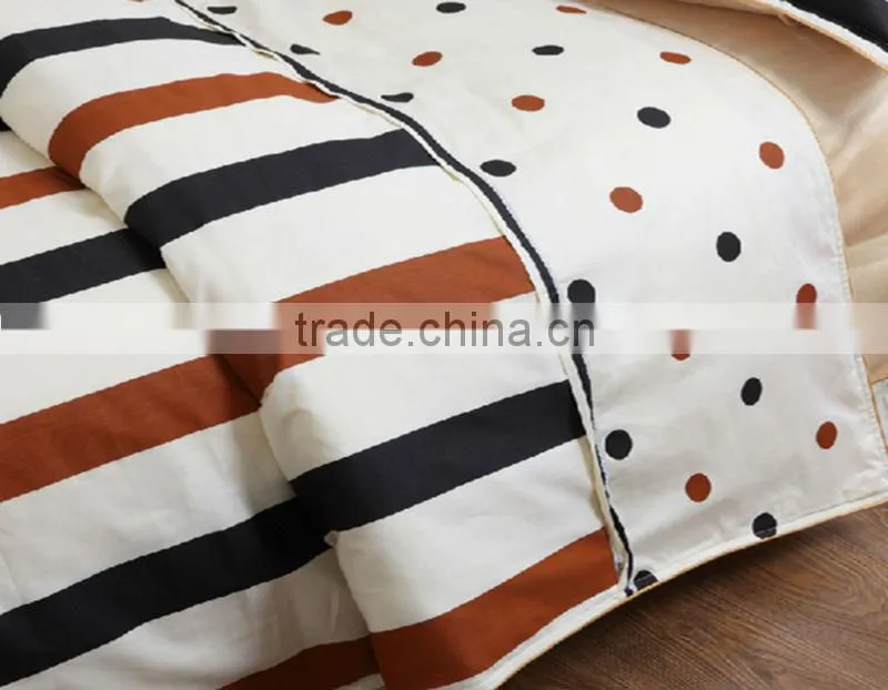 ChuangHui Brand 100% mulberry silk quilt with pure cotton strip-type Quilt Cover