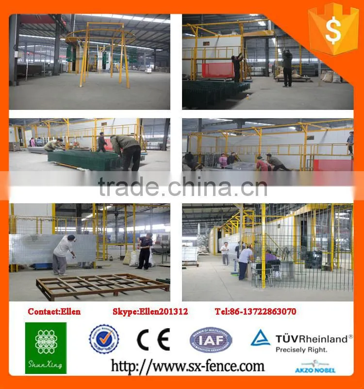 PVC Coated Wire Mesh Fence Manufacturer for Brazil market