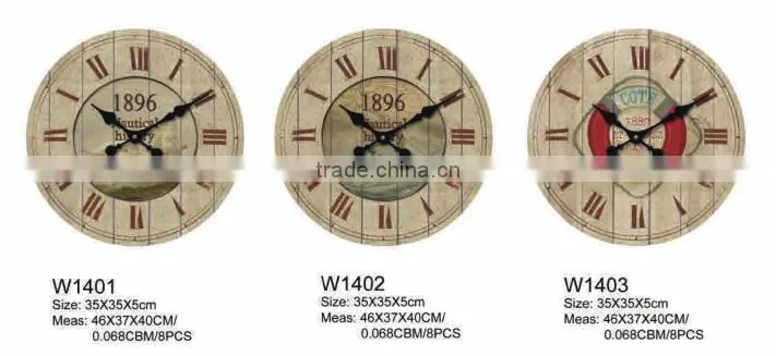 High quality home decor diamond style wall clock