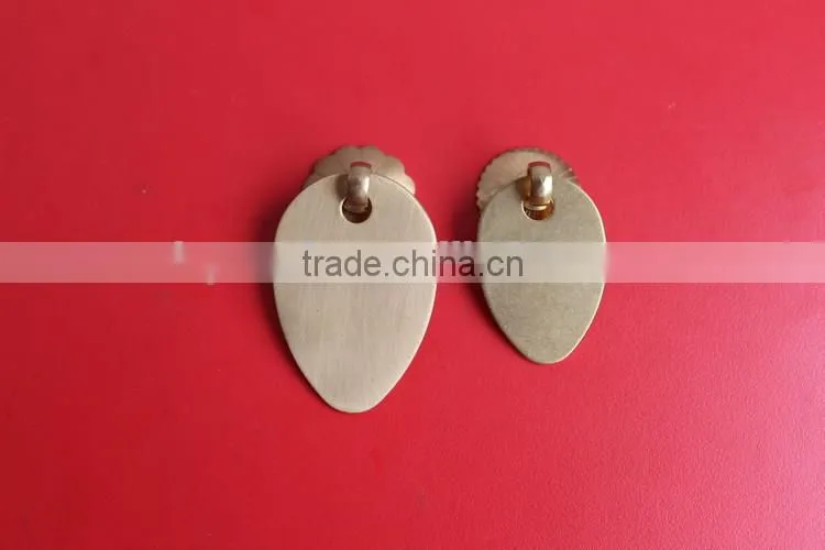 Leaf Designed Zinc Alloy Pendant Cabinet Pulls/Handles for drawer/waredrobe/Furniture