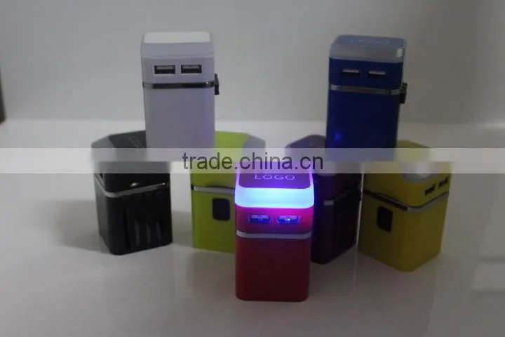 Universal Wall Socket Dual USB Wall Charger
