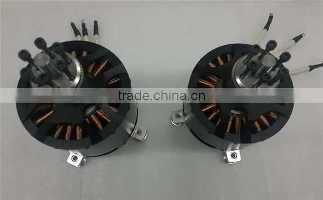 120100 KV80 25KW 60kg thrust Outrunner sensored/sensorless Motor for jet board