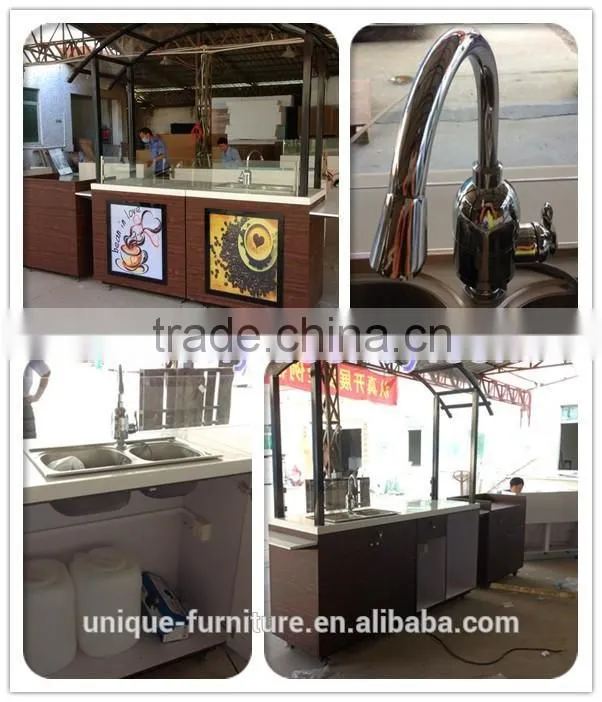 Moibile ourdoor food cart / coffee cart design for sale