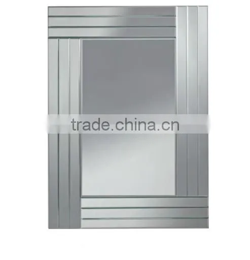 leather affect wall sticker mirror for sale