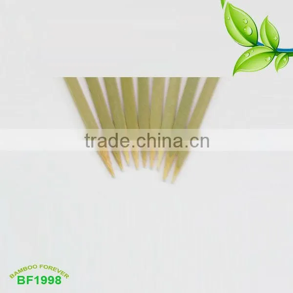 Green Natural 12cm Bamboo Teppo Skewer with skin