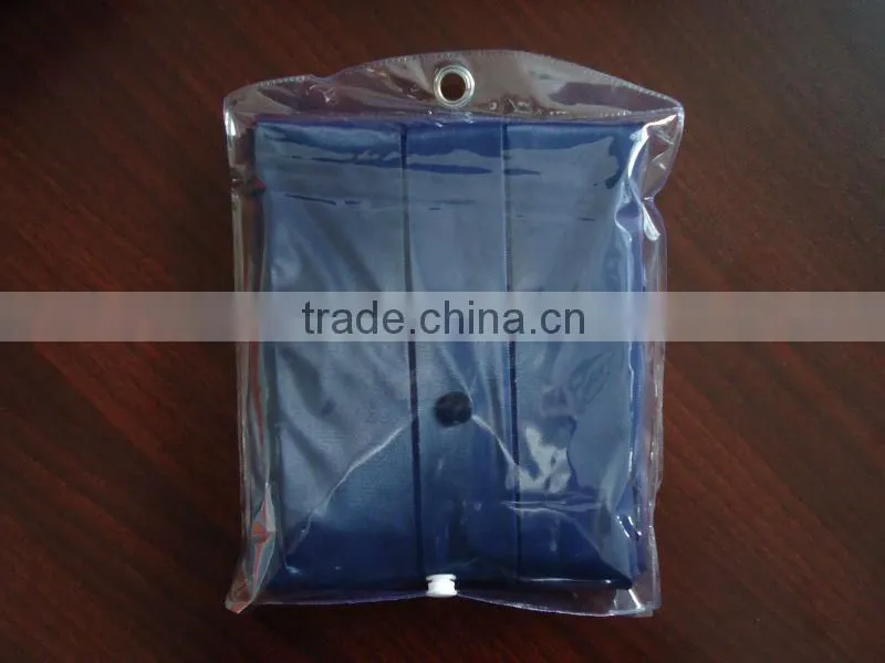 PVC/polyester long raincoat