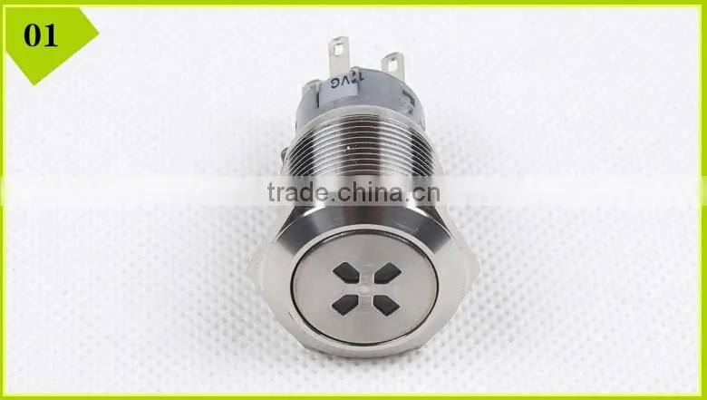 New Design 19mm LED Push Button Switch Made In China