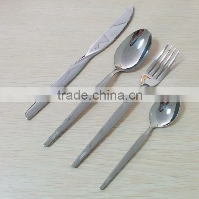 Slim and delicate design stainless steel cultery new design