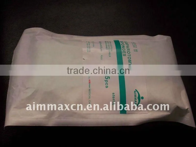 Medical Surgical Compress high absorbency 100% cotton gauze sponge/swab