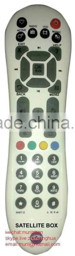 High Quality Black 50 Keys RM-D720 Remote Controls for Panasonicc TV with AAA*2 1.5V Battery ZF LCD/LED TV CONTROLS