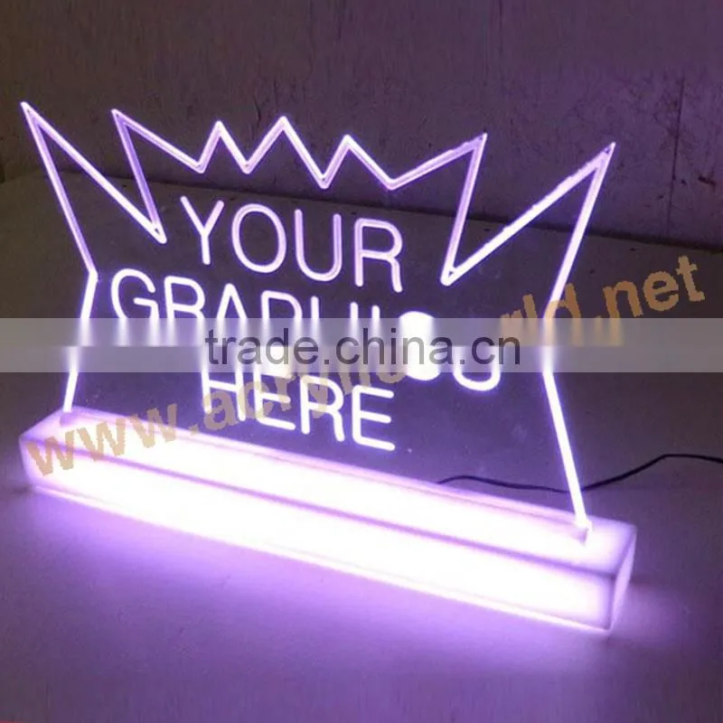 Acrylic Sign Frontlit Led Light Letter Painting Sign
