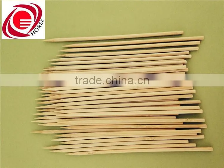 Chinese Anhui high quality cheap bamboo barbeque skewers for wholesale