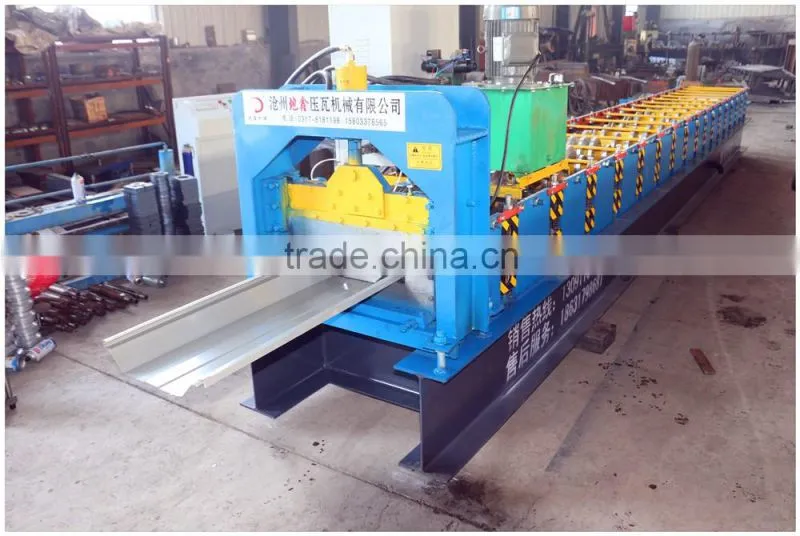 roof panel standing seam machine