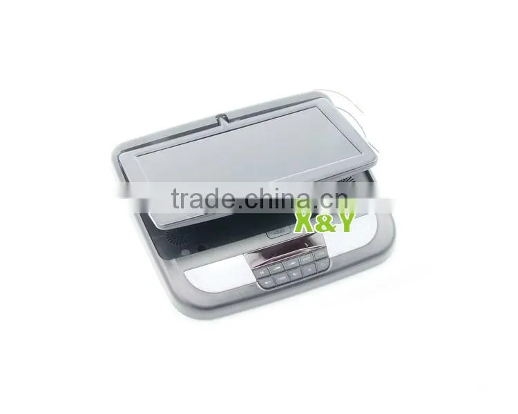 Hot selling 15.8 inch roof car dvd player roof mount monitor ,flip down car monitor XY-156DVD