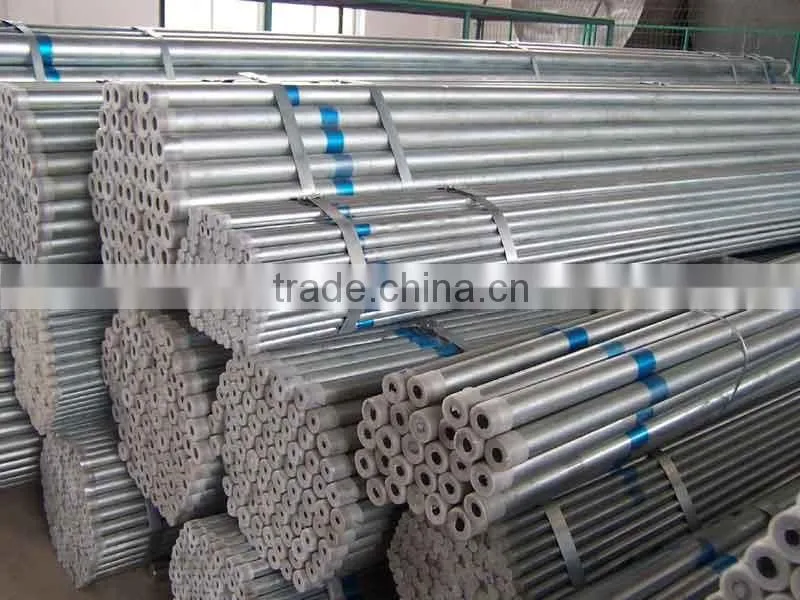 BS1139 Hot Dipped Galvanized Steel Scaffolding pipe