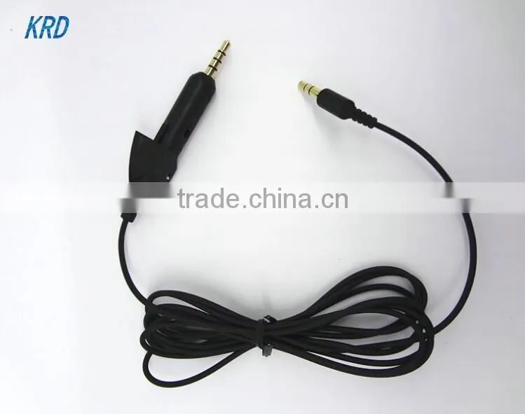 High Quality 3.5mm Replacement Audio Extension Cable Cord For Bose Quiet Comfort QC15 Headphones