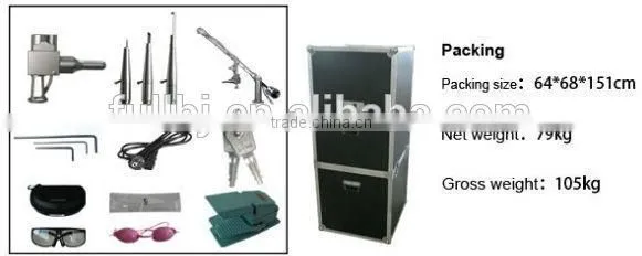 2940nm Er yag laser skin treatment machine