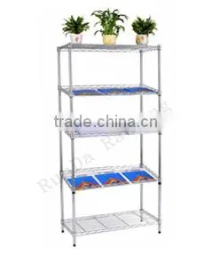 CW-27 chrome dish roof wire rack