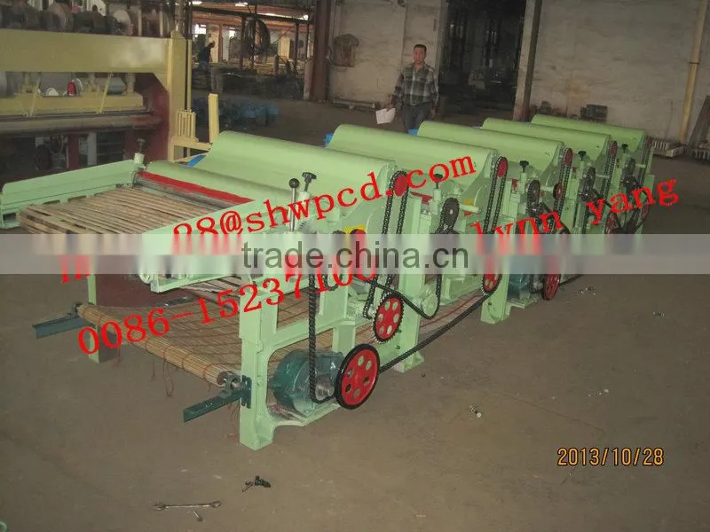 Textile tearing machine fabric cotton waste recycling machine