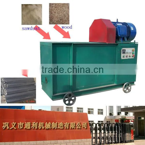 BBQ charcoal briquette making machine / charcoal rods machine for sale