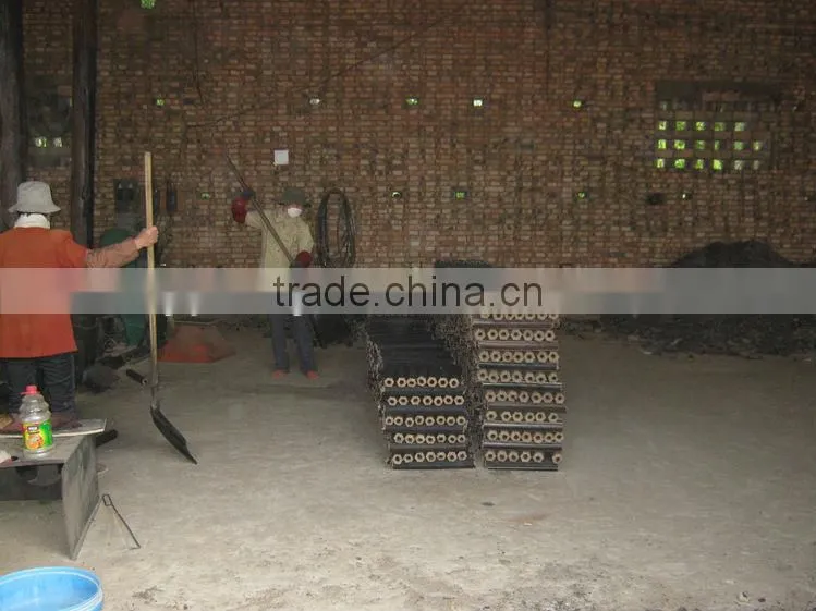 manufacture supply high temperature and long time burning machine made charcoal for BBQ