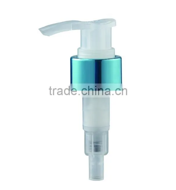 24/410 plastic lotion pump aluminium dispenser pump