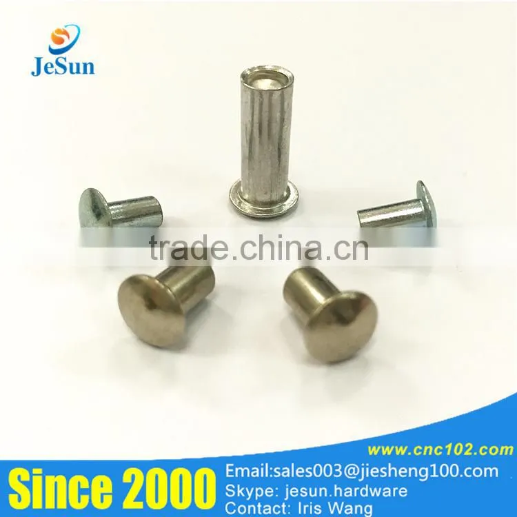 Custom aluminum rivets