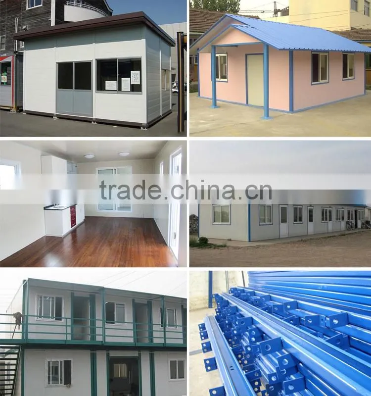 Luxury houses prefabricated residential houses
