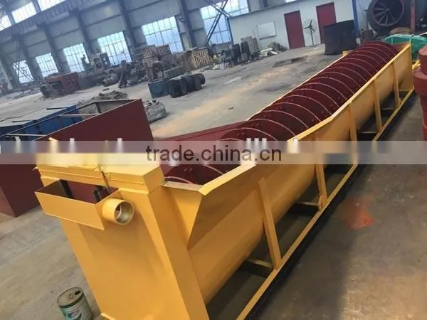 Top quality screw sand washing machine, screw stone washer with CE approval
