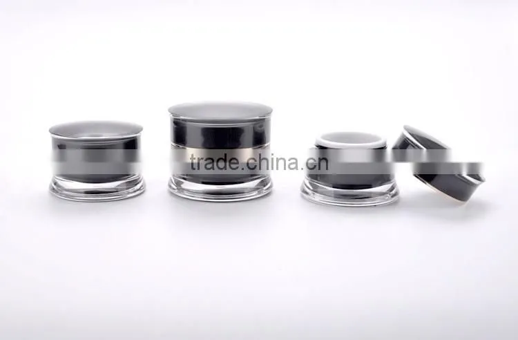 High Quality Cosmetic Acrylic Cream Jar Lotion Pump Bottle