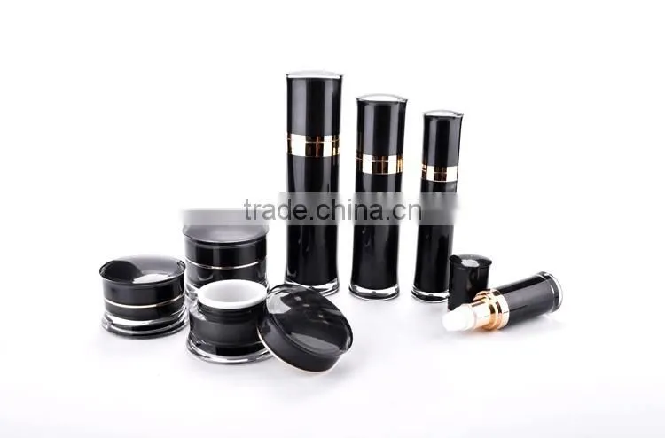 Empty 30ml skin care acrylic lotion pump bottle