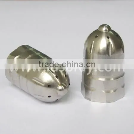 Female Round Stainless Steel SS or Alum blowing air nozzles with 7 grooves