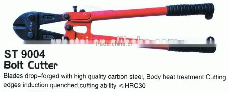 Energy saving American type heavy duty drop forged Cr-Mo chrome-molybdenum steel clipper bolt cutter