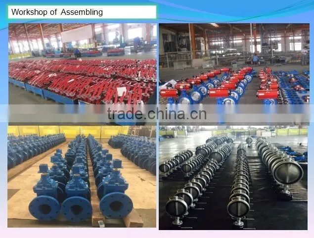 high quality casting valve body factory good design butterfly valve