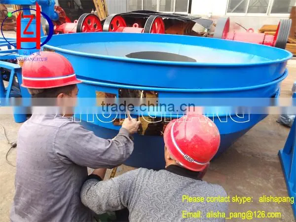 China 2015 New Edge-Milling Machine for Gold Ore Grinding in Russia