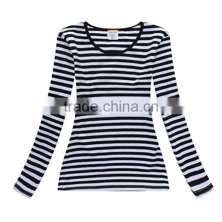 2015 new fashion wholesale black yellow red blue and white horizontal striped shirt vertical striped men t shirt