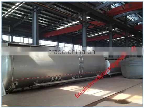 48m3 propane semi trailer, lpg gas cylinder trailer