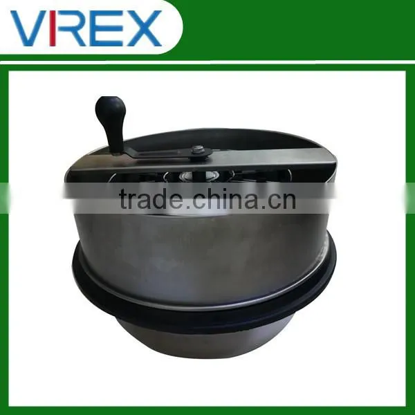 16'' Hydroponics Open Structure Hand Driven Leaf Bud Bowl Trimmer Machine