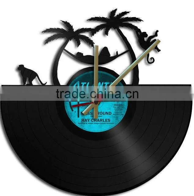 CD Film wall clock